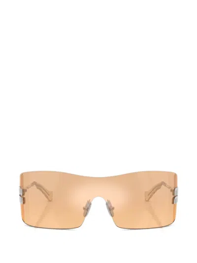 Miu Miu Aube Sunglasses In Orange