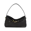 Miu Miu Adventure Leather Shoulder Bag With Detachable Strap