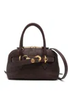 Miu Miu Aventure Cross Body Bag In Braun