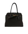 Miu Miu Black Nappa Leather Aventure Bag Women In Black