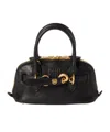 Miu Miu Aventure Nappa Leather Top-handle Bag In Black