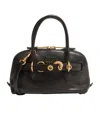 Miu Miu Aventure Nappa Leather Top-handle Bag In Black