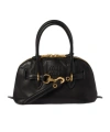 Miu Miu Aventure Nappa Leather Top-handle Bag In Black