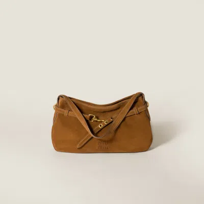 MIU MIU AVENTURE SUEDE BAG
