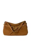 Miu Miu Suede Aventure Shoulder Bag In Rovere