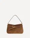 Miu Miu Aventure Suede Shoulder Bag