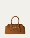 Miu Miu Aventure Suede Shoulder Bag