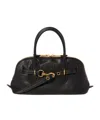 Miu Miu Aventure Shoulder Bag In Black