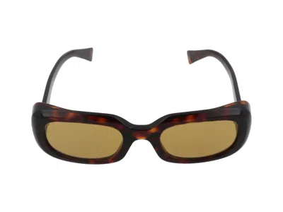 Miu Miu B13s Sunglasses In Red