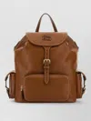 Miu Miu Backpack Adjustable Straps Top Handle Pockets