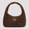 Miu Miu Wander Shoulder Bag In Brown