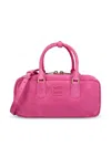 Miu Miu Arcadie Padded Suede Top-handle Bag