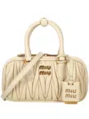 Miu Miu Off-white Arcadie Handbag