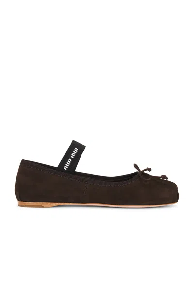 MIU MIU BALLERINA FLAT