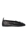 Miu Miu Flat Shoes In Black