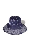 Miu Miu Bandana-print Bucket Hat In Blue
