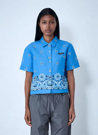 MIU MIU BANDANA SHIRT