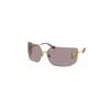 Miu Miu Barrow Denim Pant Unisex In Gold