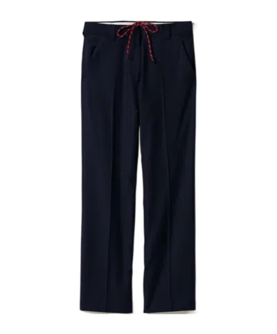 Miu Miu Batavia Pants In Blue