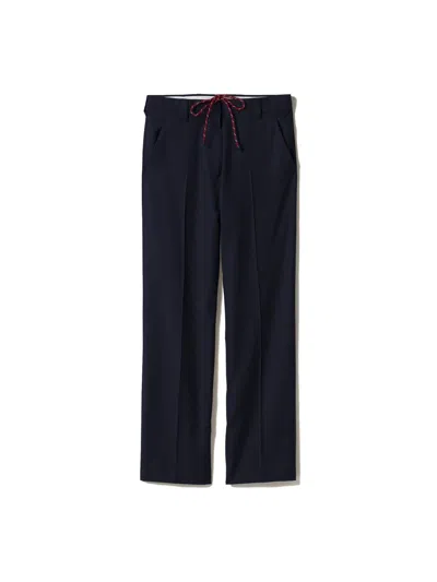 Miu Miu Batavia Pants In Blue