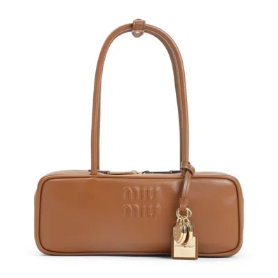 Miu Miu Bauletto In Brown