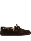 Miu Miu Suede Loafers Featuring Tassel Detail In Multi