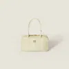 Miu Miu Beau Ayers Leather Bag In Green
