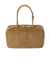 Miu Miu Beau Corduroy Top-handle Bag In Cinnamon