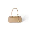 Miu Miu Beau Leather Bag In Brown