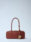 Miu Miu Beau Leather Handbag In Brown