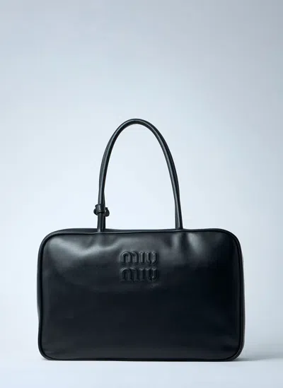 Miu Miu Beau Leather Shoulder Bag