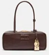 Miu Miu Beau Leather Shoulder Bag In Brown