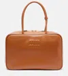 Miu Miu Beau Leather Tote Bag
