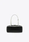 Miu Miu Beau Leather Tote Bag In Black
