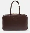 Miu Miu Women Beau Large Leather Handbag In Multi