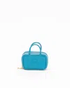 Miu Miu Beau Micro Bag Charm In Blue
