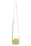 Miu Miu Beau Micro Suede Bag In Green