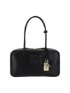 Miu Miu 'beau' Shoulder Bag In Black  