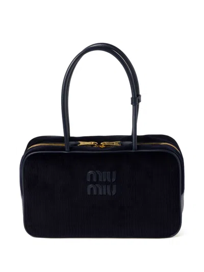 Miu Miu Beau Shoulder Bag In Black