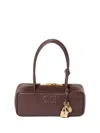 Miu Miu Beau Shoulder Bag In Brown