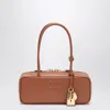 Miu Miu Brown Beau Small Shoulder Bag In Brown