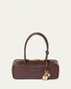 Miu Miu Beau Small Leather Shoulder Bag In Brown