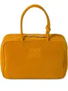 Miu Miu Beau Tote Bag In Braun