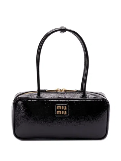 Miu Miu Beau Tote Bag In Schwarz