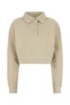 Miu Miu Beige Cotton Sweatshirt