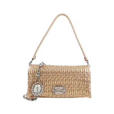 Pre-owned Miu Miu Beige Shoulder Bag ()