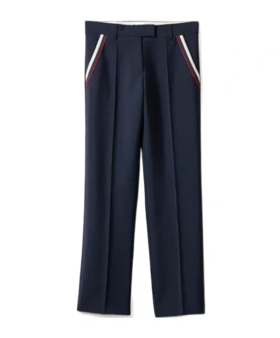 Miu Miu Belt-loop Casual Pants In Black