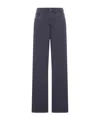 Miu Miu Belt Loop Jeans In Blue
