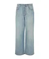 Miu Miu Belt Loop Jeans In Blue