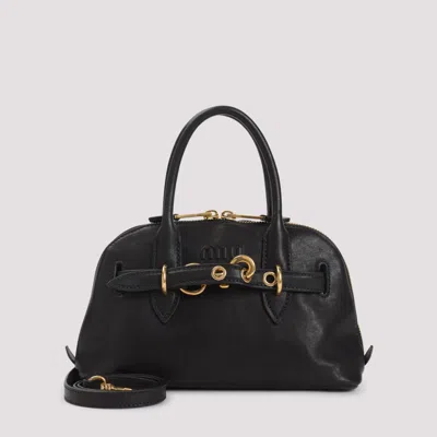 Miu Miu Black Aventure Handbag